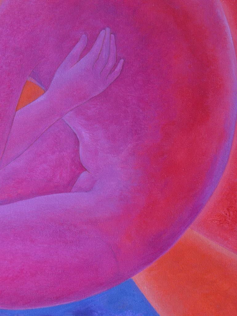 Original Figurative Love Painting by Rocío Sánchez