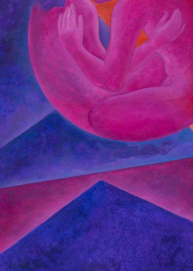 Original Figurative Love Painting by Rocío Sánchez