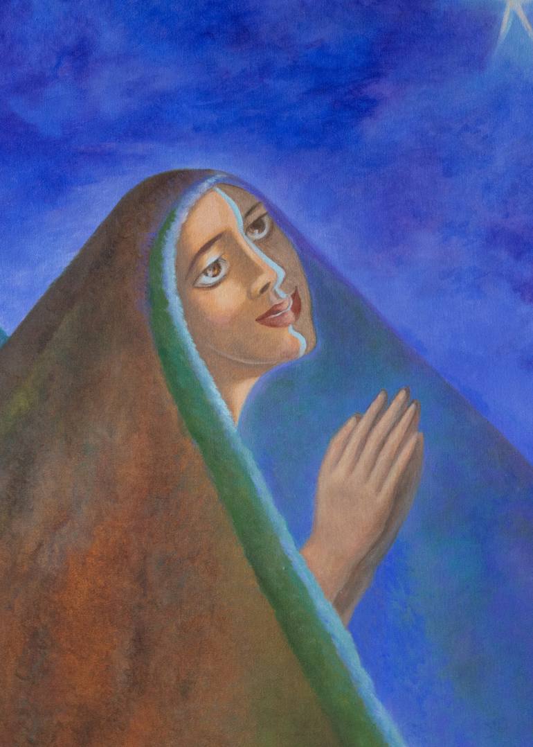 Original Figurative Nature Painting by Rocío Sánchez
