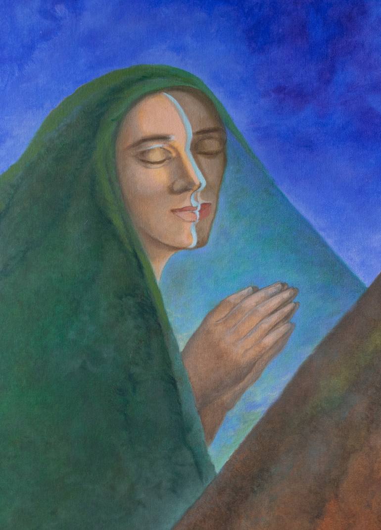 Original Figurative Nature Painting by Rocío Sánchez