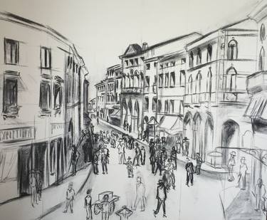 Print of Illustration Cities Drawings by Gianluca Dal Bianco