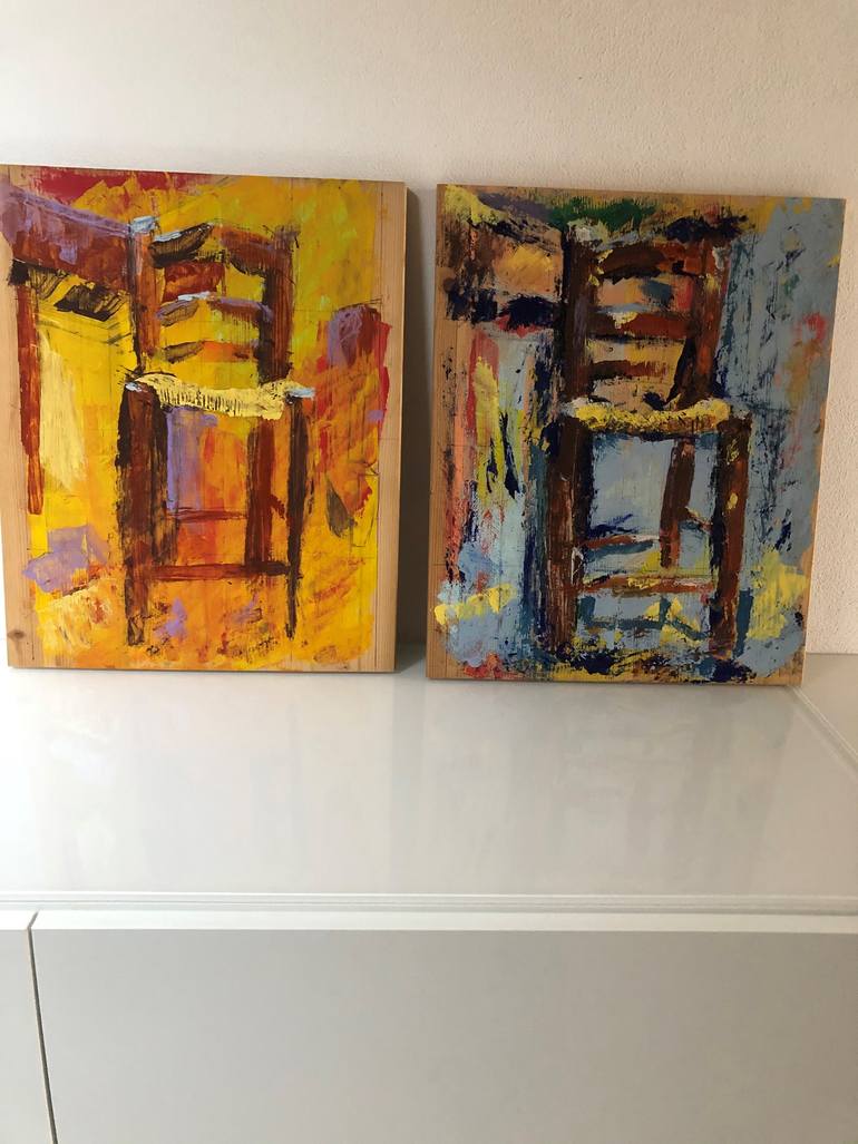 Original Expressionism Still Life Painting by Gianluca Dal Bianco