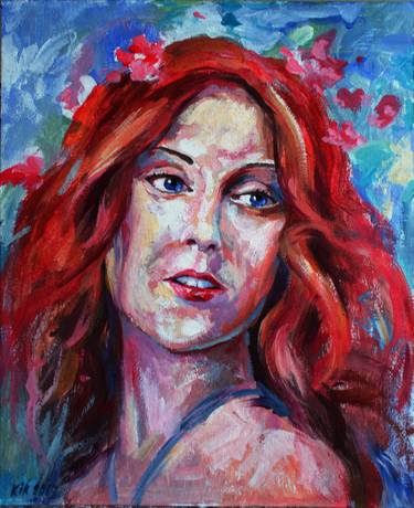 Original Portrait Painting by Cyril Kudelin