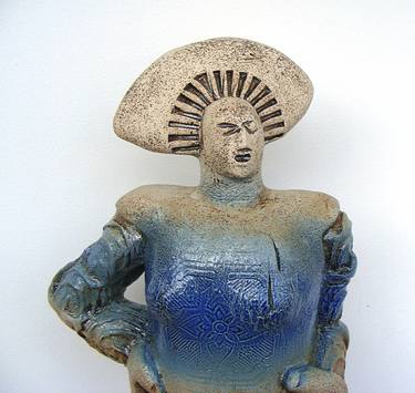 Ceramic Sculpture - Persephone Goddess of Spring thumb