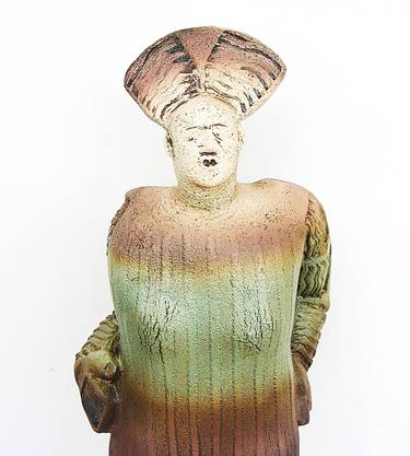 Ceramic Sculpture - Calypso, the beautiful nymph thumb