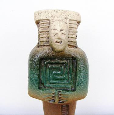 Shabti - Ancient Egyptian Servant to Khafre - Ceramic Sculpture thumb