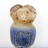 Khnum - Ram Headed Ancient Egyptian God - Ceramic Sculpture by Dick Martin