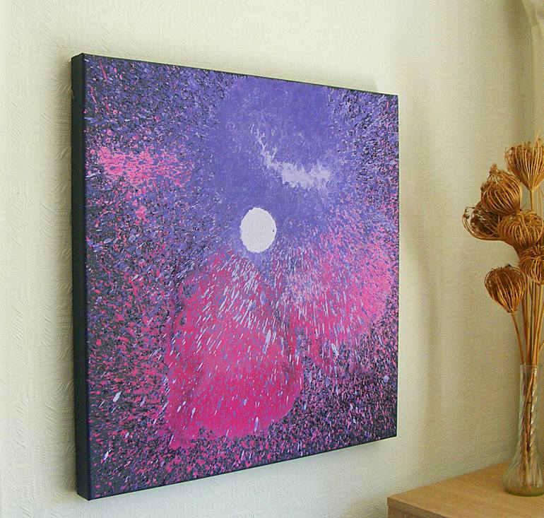 Original Abstract Painting by Dick Martin