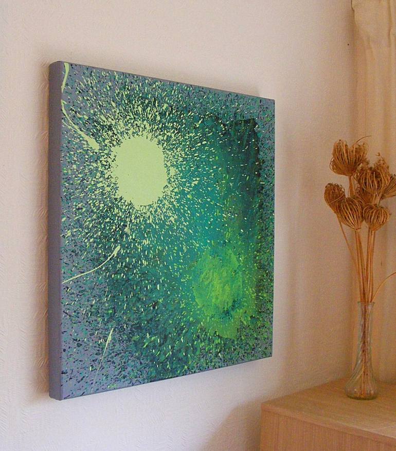 Original Abstract Painting by Dick Martin