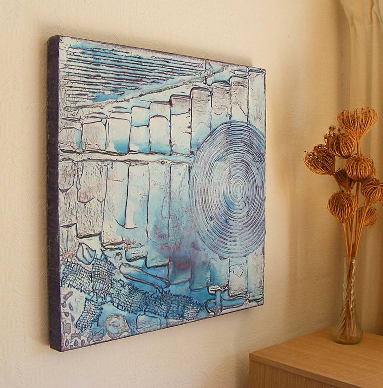 Original Abstract Painting by Dick Martin