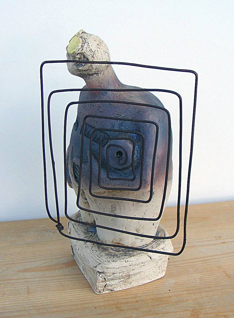 Original Conceptual Abstract Sculpture by Dick Martin