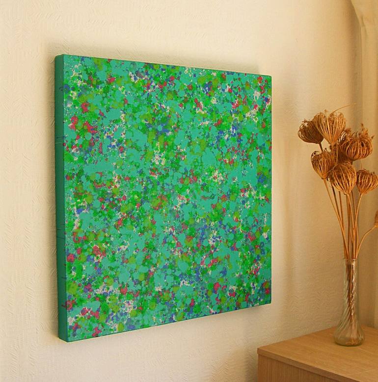 Original Abstract Painting by Dick Martin