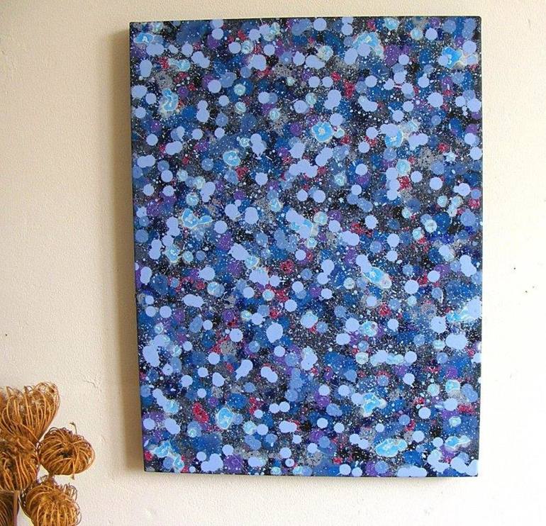 Original Abstract Painting by Dick Martin