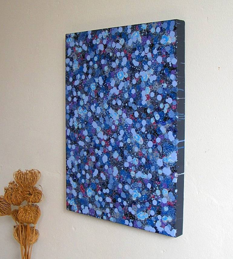 Original Conceptual Abstract Painting by Dick Martin