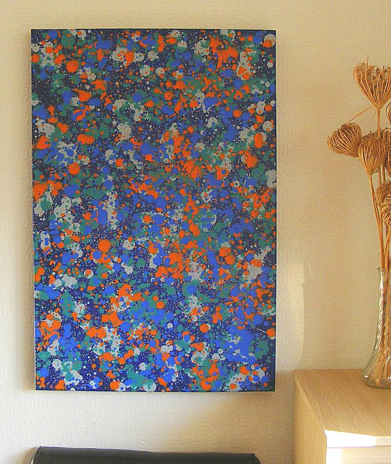 Original Modern Abstract Painting by Dick Martin