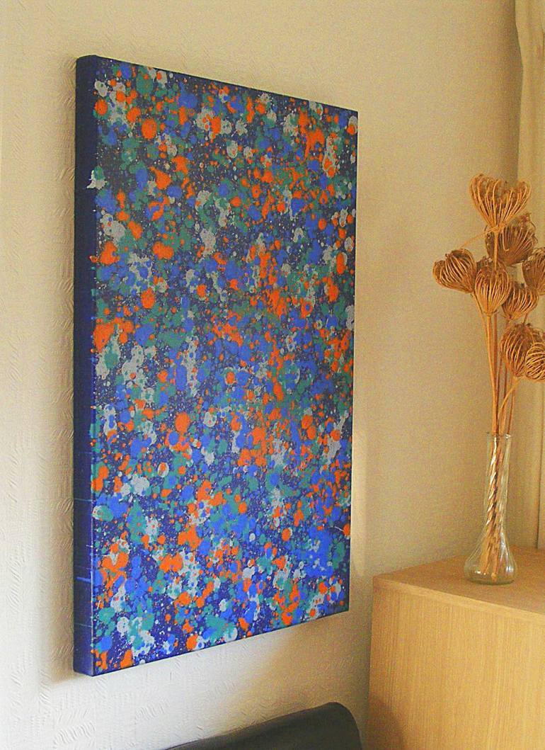 Original Modern Abstract Painting by Dick Martin