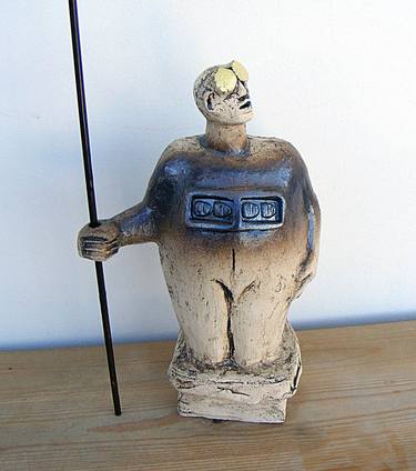 Original Figurative Body Sculpture by Dick Martin