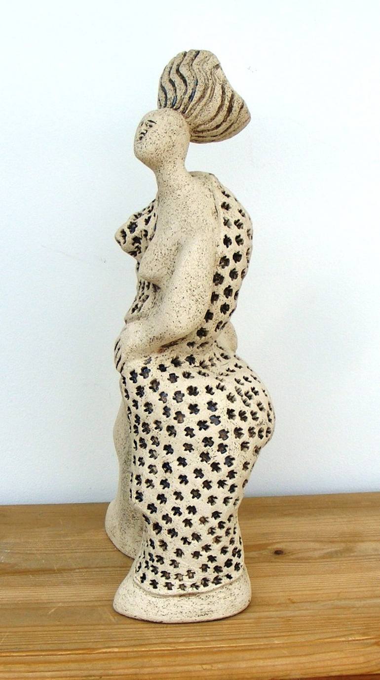 Original Abstract Women Sculpture by Dick Martin