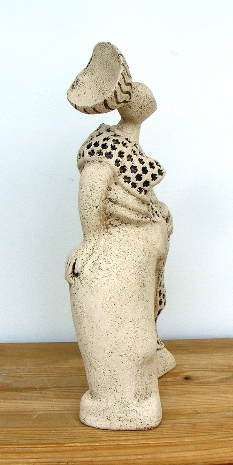 Original Abstract Women Sculpture by Dick Martin