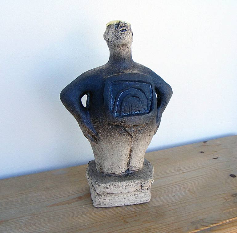 Original Abstract People Sculpture by Dick Martin