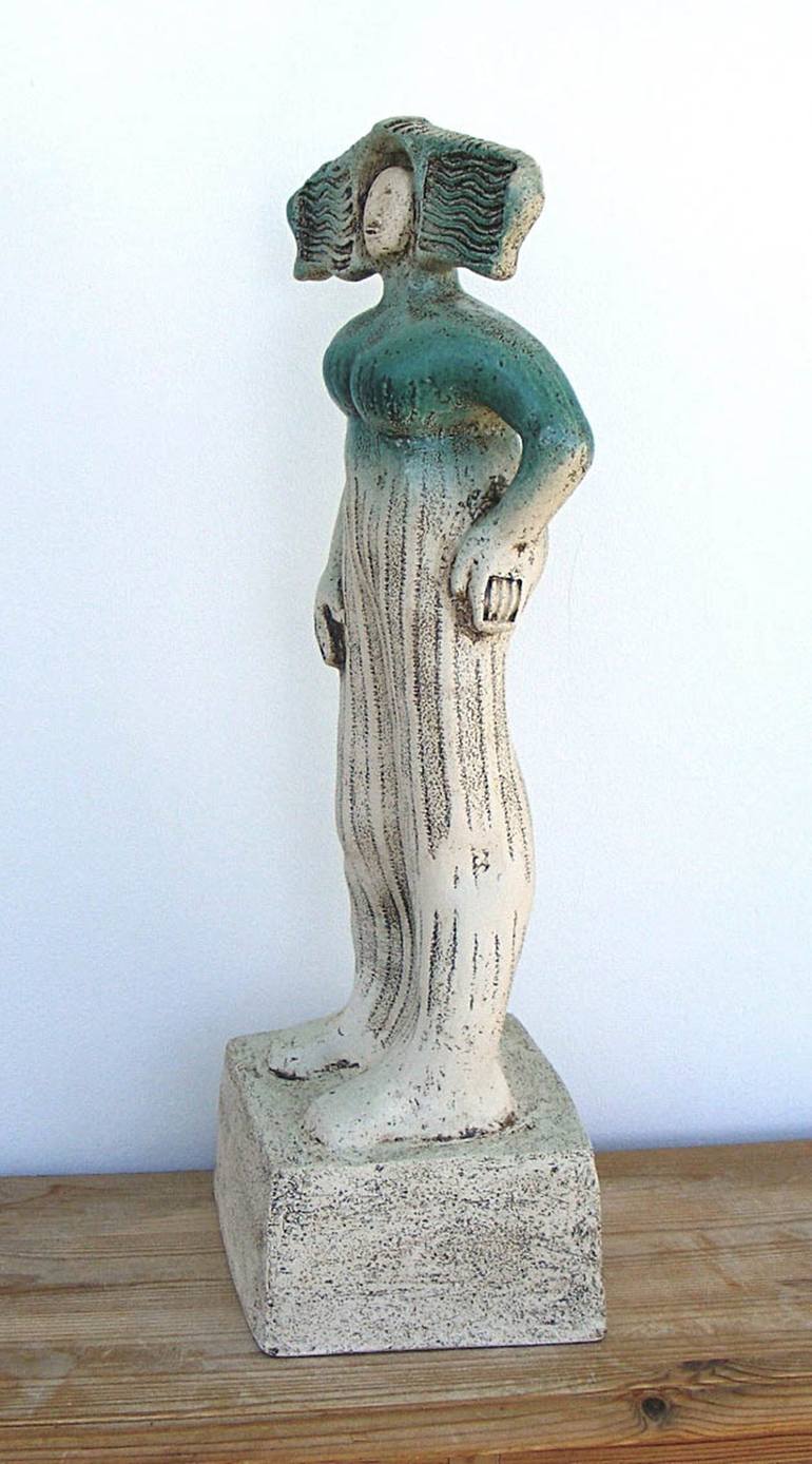 Original Abstract Women Sculpture by Dick Martin