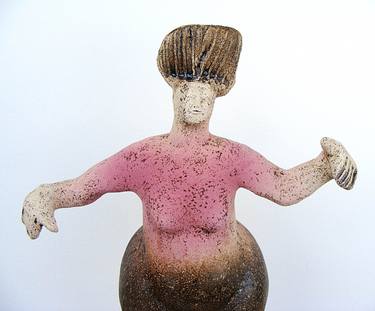 Terpsichore II - Muse of Dance - (Ceramic Sculpture) thumb