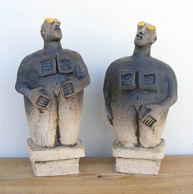 Original People Sculpture by Dick Martin