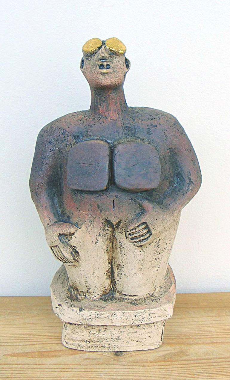 Original Abstract Body Sculpture by Dick Martin