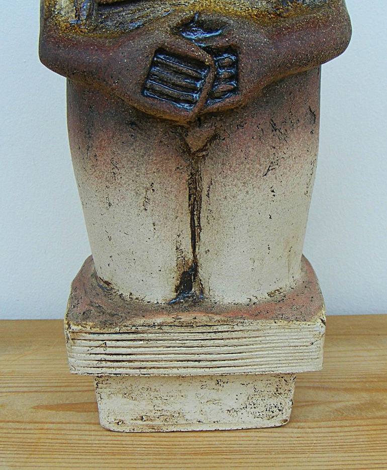 Original Abstract People Sculpture by Dick Martin