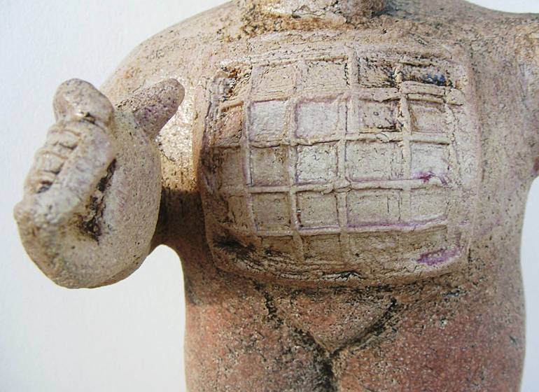 Original Portraiture People Sculpture by Dick Martin