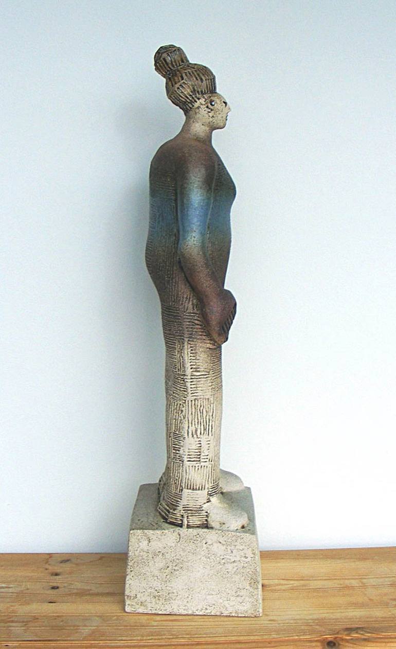 Original Abstract People Sculpture by Dick Martin