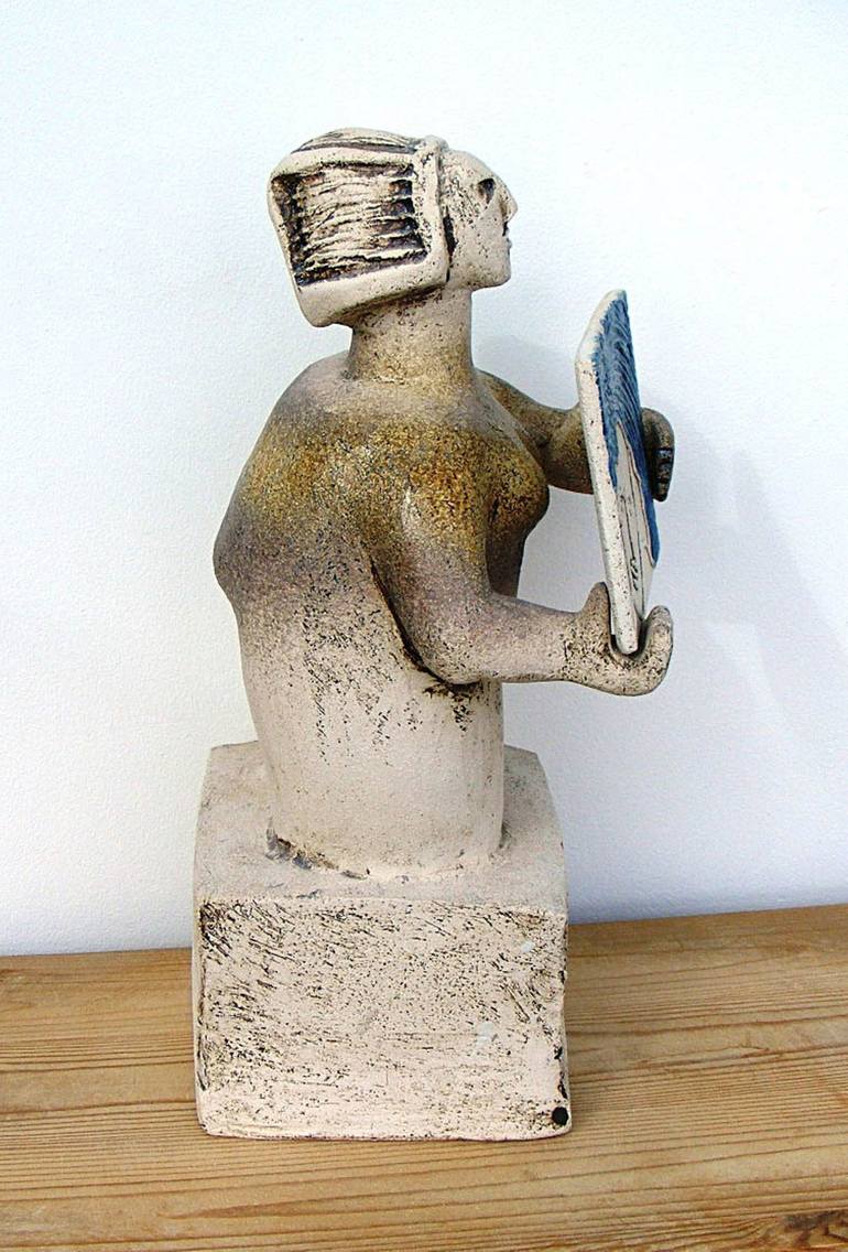 Original Abstract People Sculpture by Dick Martin