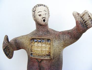 Opera Singer from Puccini’s La Boheme, Mimi, "Mi chiamano Mimi”- Ceramic Sculpture thumb