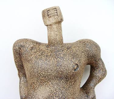 Mythological Giant Benandonner - Legendary Scottish Giant - Ceramic Sculpture thumb