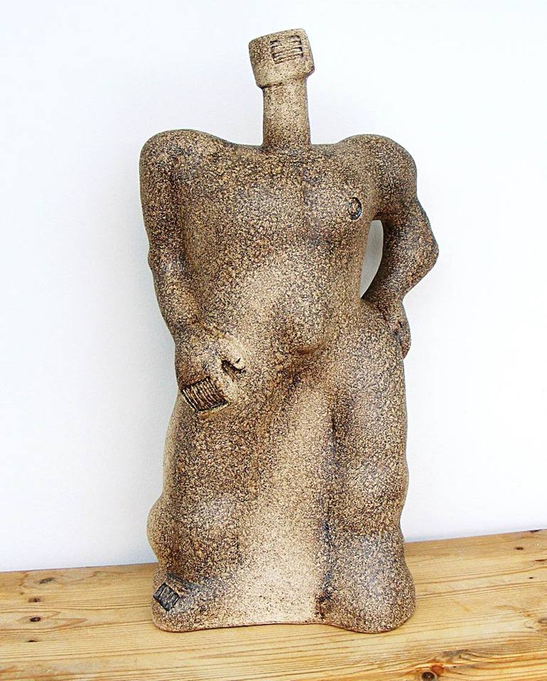 Original Abstract Body Sculpture by Dick Martin