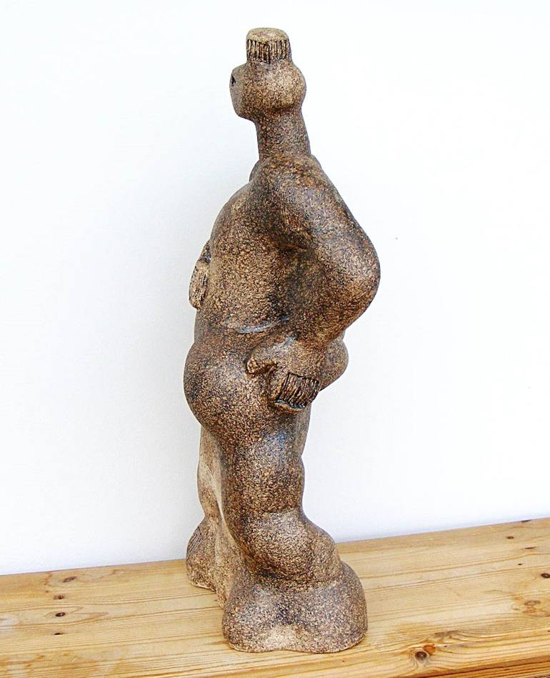 Original Abstract People Sculpture by Dick Martin