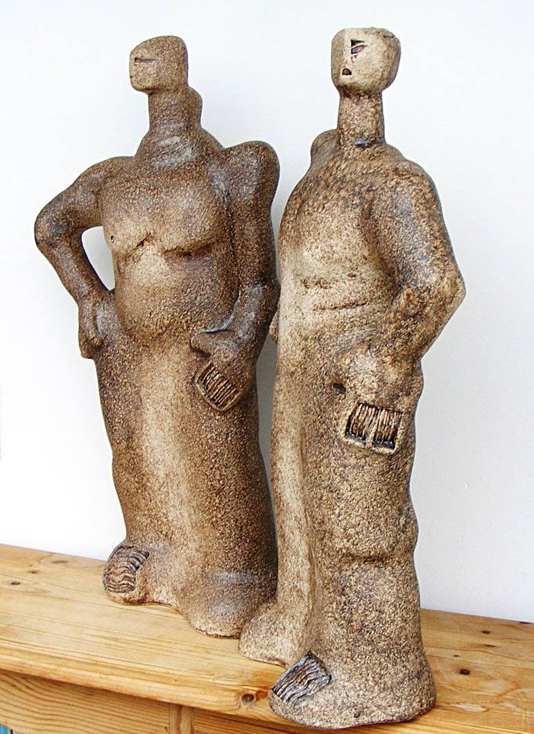 Original People Sculpture by Dick Martin