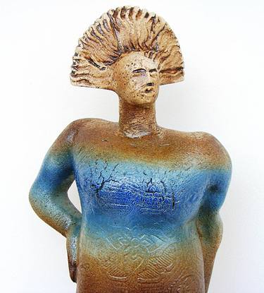 Ceramic Sculpture - Semele, an Immortal and Goddess thumb