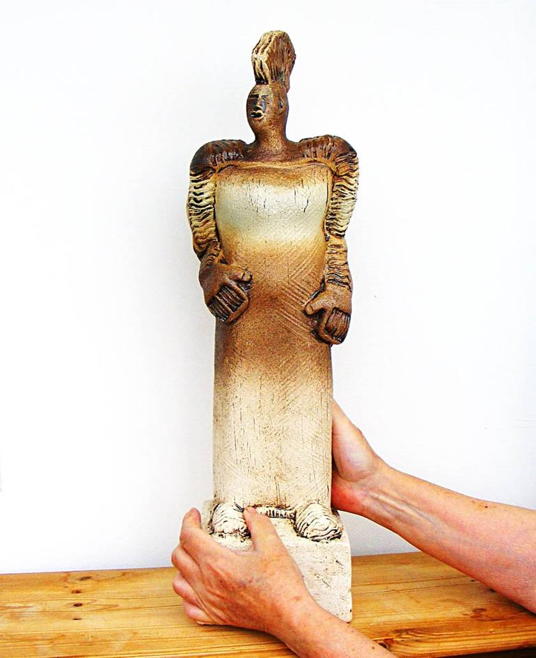 Original Abstract Classical mythology Sculpture by Dick Martin