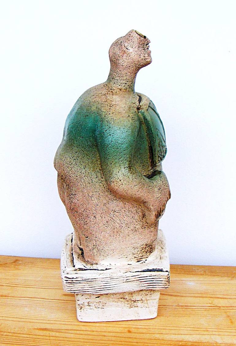 Original Abstract People Sculpture by Dick Martin