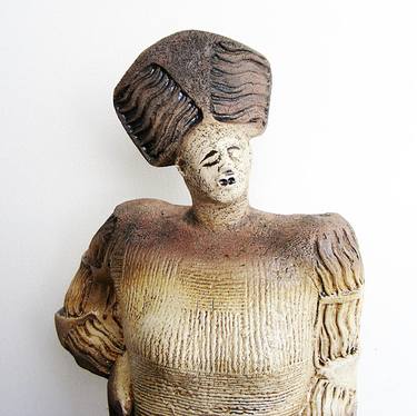 Ceramic Sculpture - Ariadne saves Theseus thumb