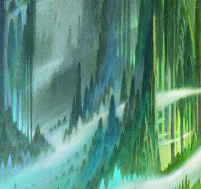 Original Contemporary Nature Digital by Bruce Zick