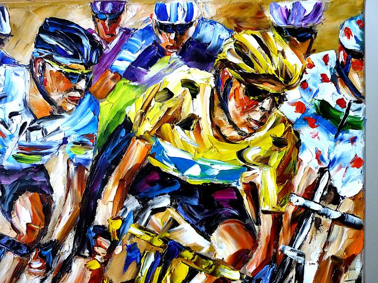 Original Sport Painting by Mirek Kuzniar