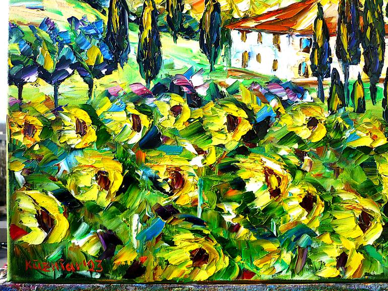 Original Contemporary Landscape Painting by Mirek Kuzniar