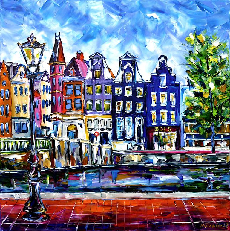 Amsterdam cityscape