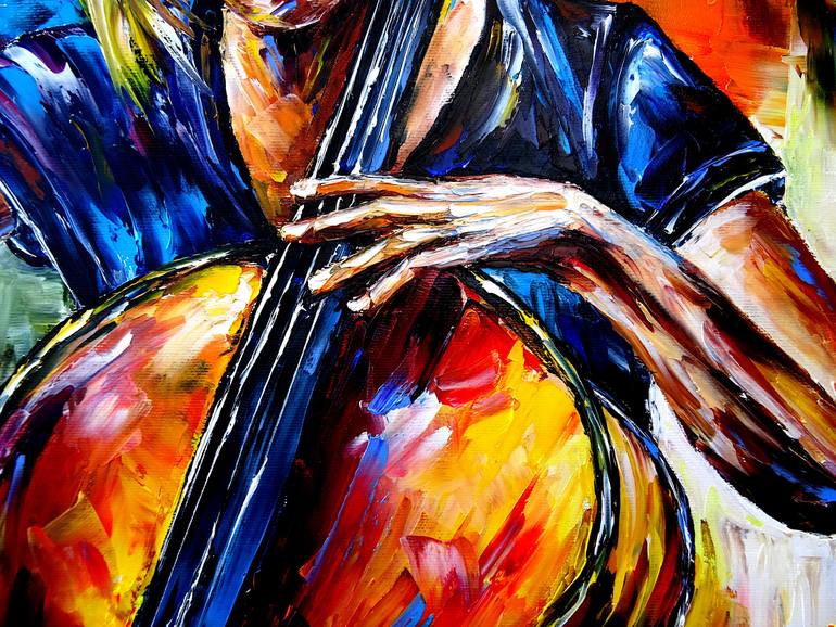 Original Contemporary Music Painting by Mirek Kuzniar