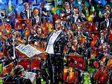 Original Music Paintings by Mirek Kuzniar