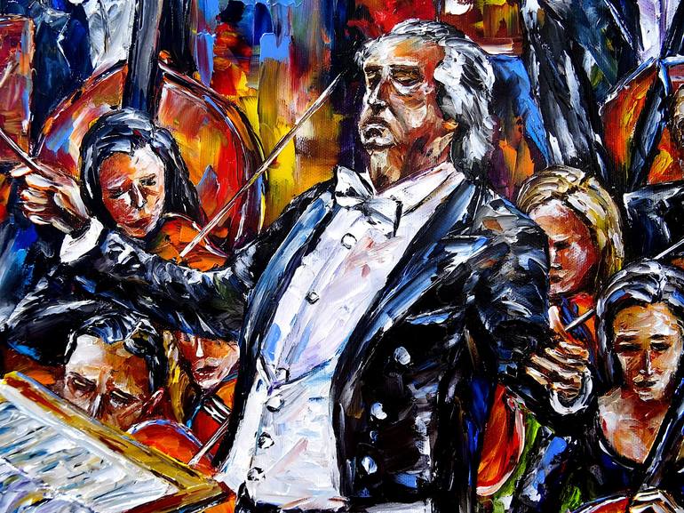 Original Contemporary Music Painting by Mirek Kuzniar