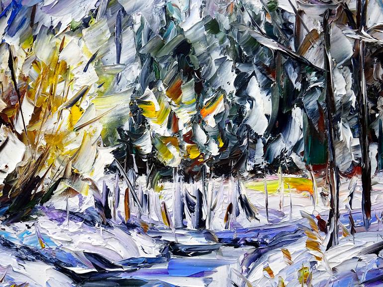 Original Contemporary Landscape Painting by Mirek Kuzniar