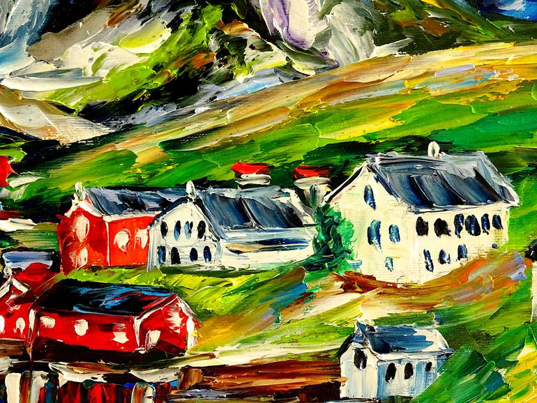 Original Contemporary Landscape Painting by Mirek Kuzniar
